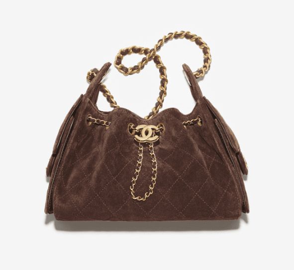 [관부가세포함] 샤넬 25 백 미니 스웨이드 AS5631 B18799  (4컬러/골드)