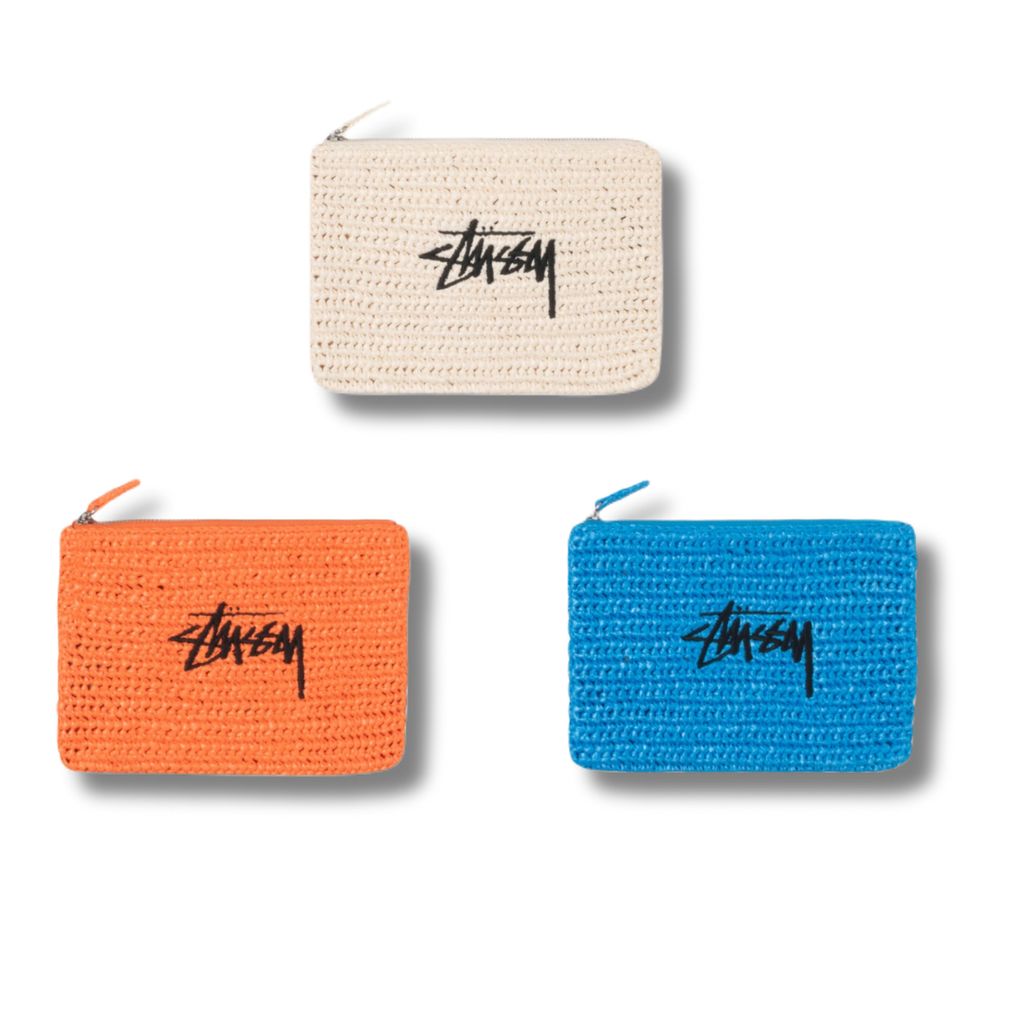 STÜSSY WOVEN ZIP POUCH ステューシー ポーチ 스투시 우븐 집 파우치
