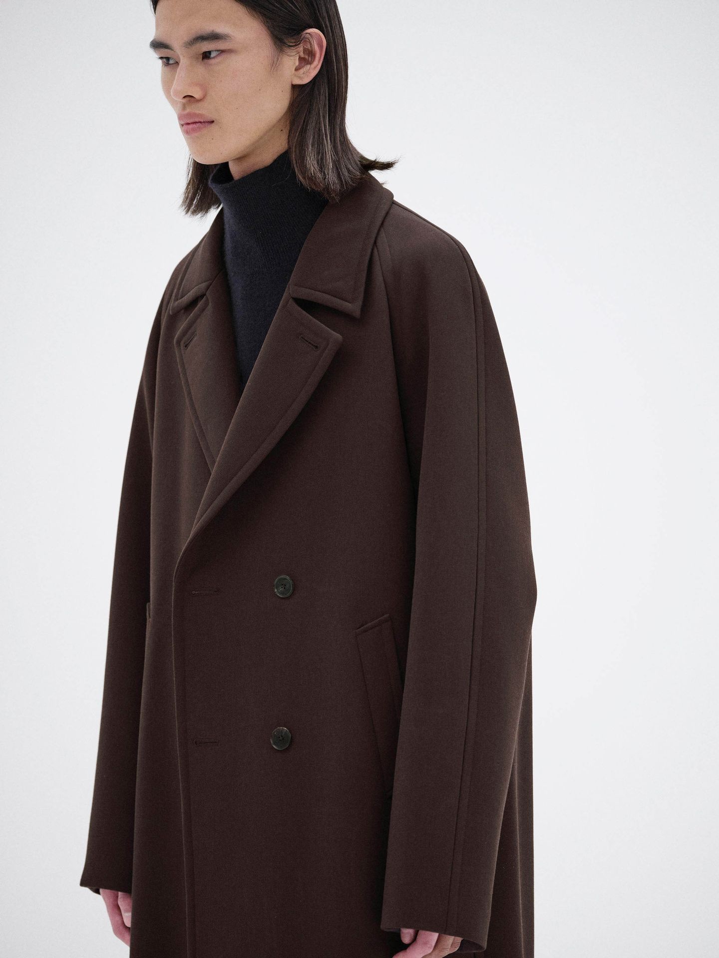 AURALEE 오라리 / TWISTED DOUBLE CLOTH COAT / 2컬러 / A25AC01WD