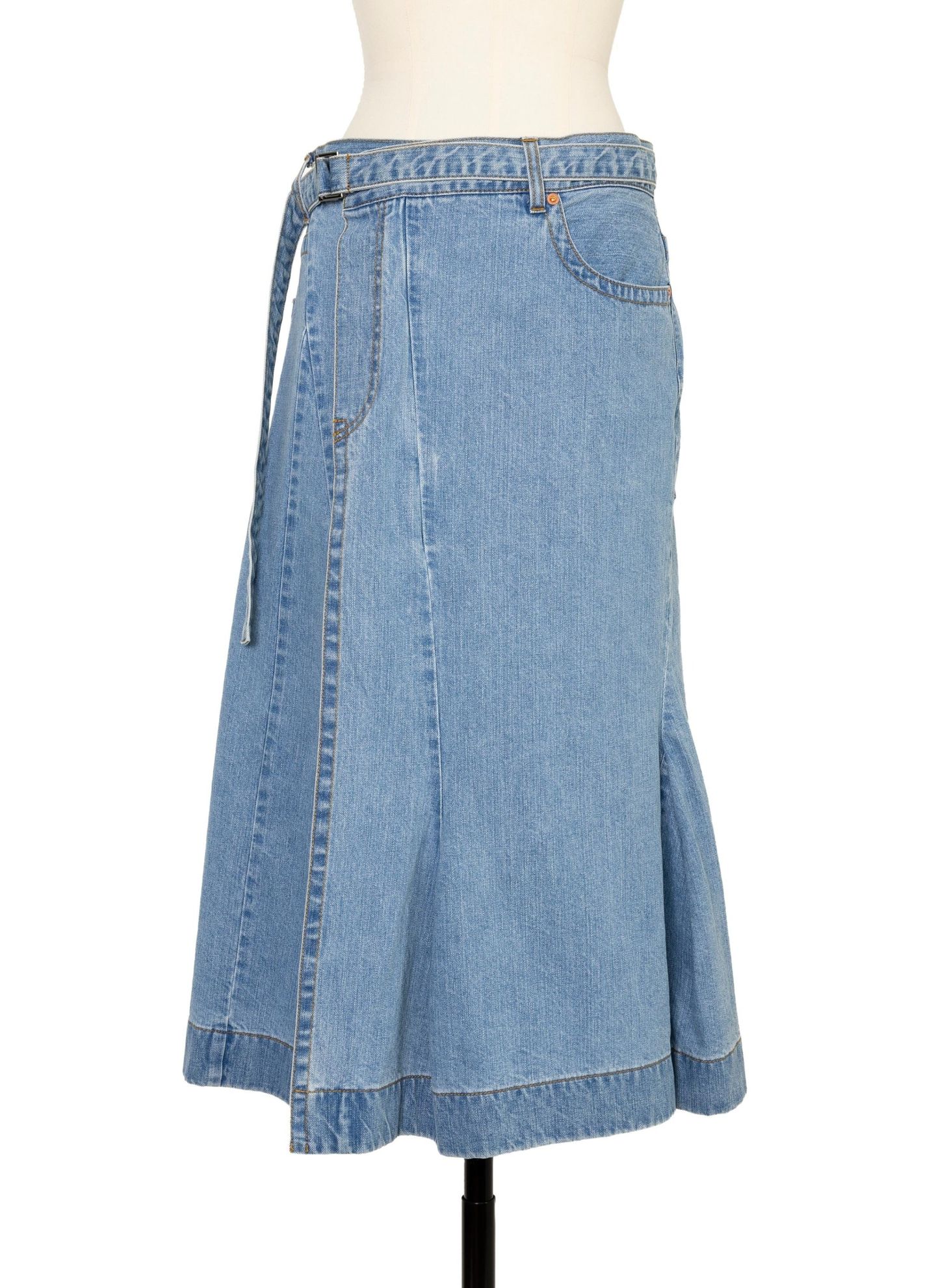 SACAI 사카이 / Denim Skirt / 2 컬러 / 25-07962 | 크로켓