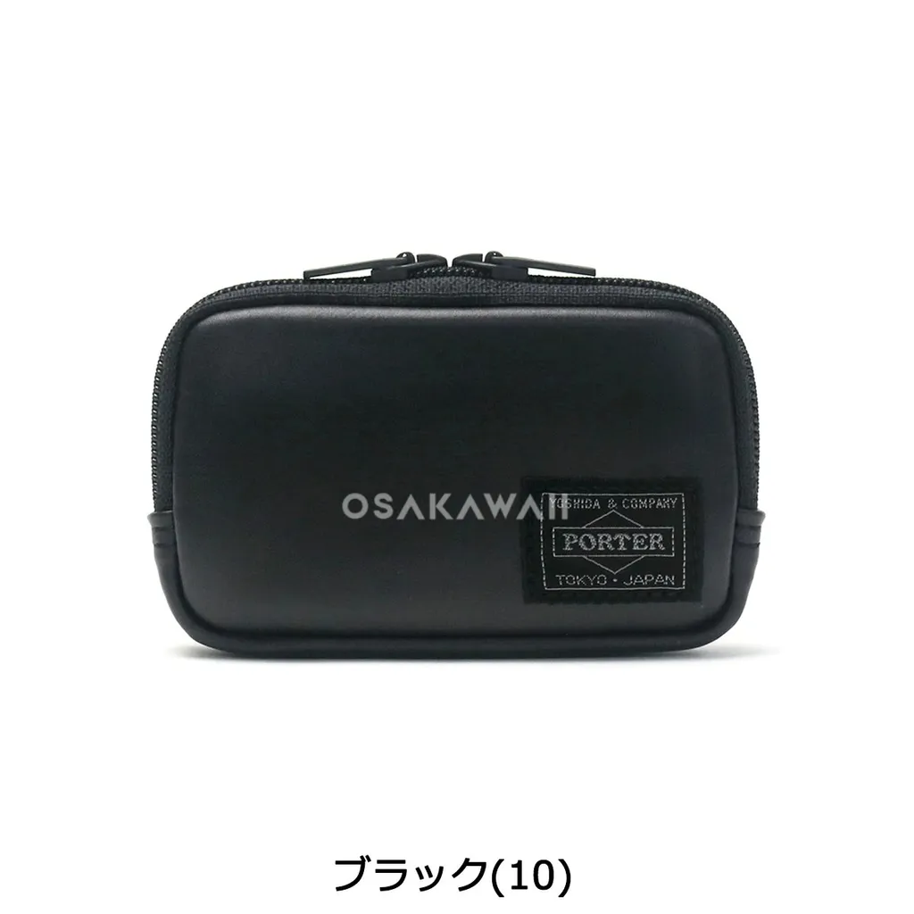 요시다 포터 알루프 ALOOF 멀티 코인 케이스 동전 지갑 블랙 023-03763 | 크로켓