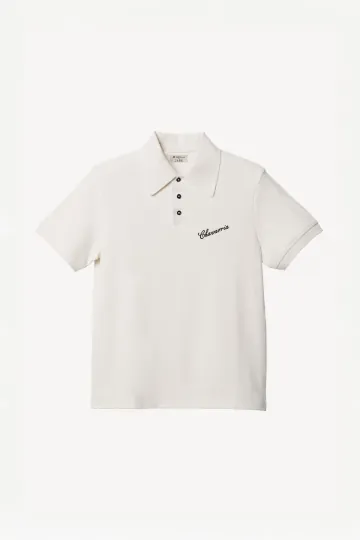 자라 슬림핏 반팔 폴로셔츠 X 윌리 차바리아 0526/464/251 OYSTER-WHITE