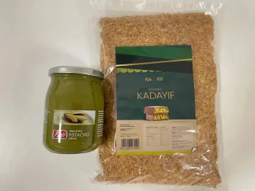 Pisti 피스타치오 크림 600g + NIC 카다이프 500g
