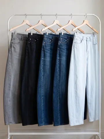 GU 지유 배럴 레그 진 남성용 보통기장 359217 긴기장 359218 5컬러