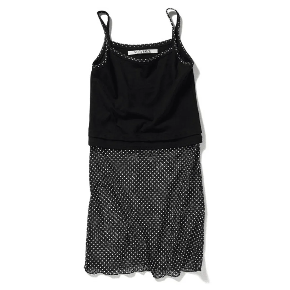 perverze Combined Strap Dress 25ss 完売品 perverze Combined Strap Dress 25ss 完売品