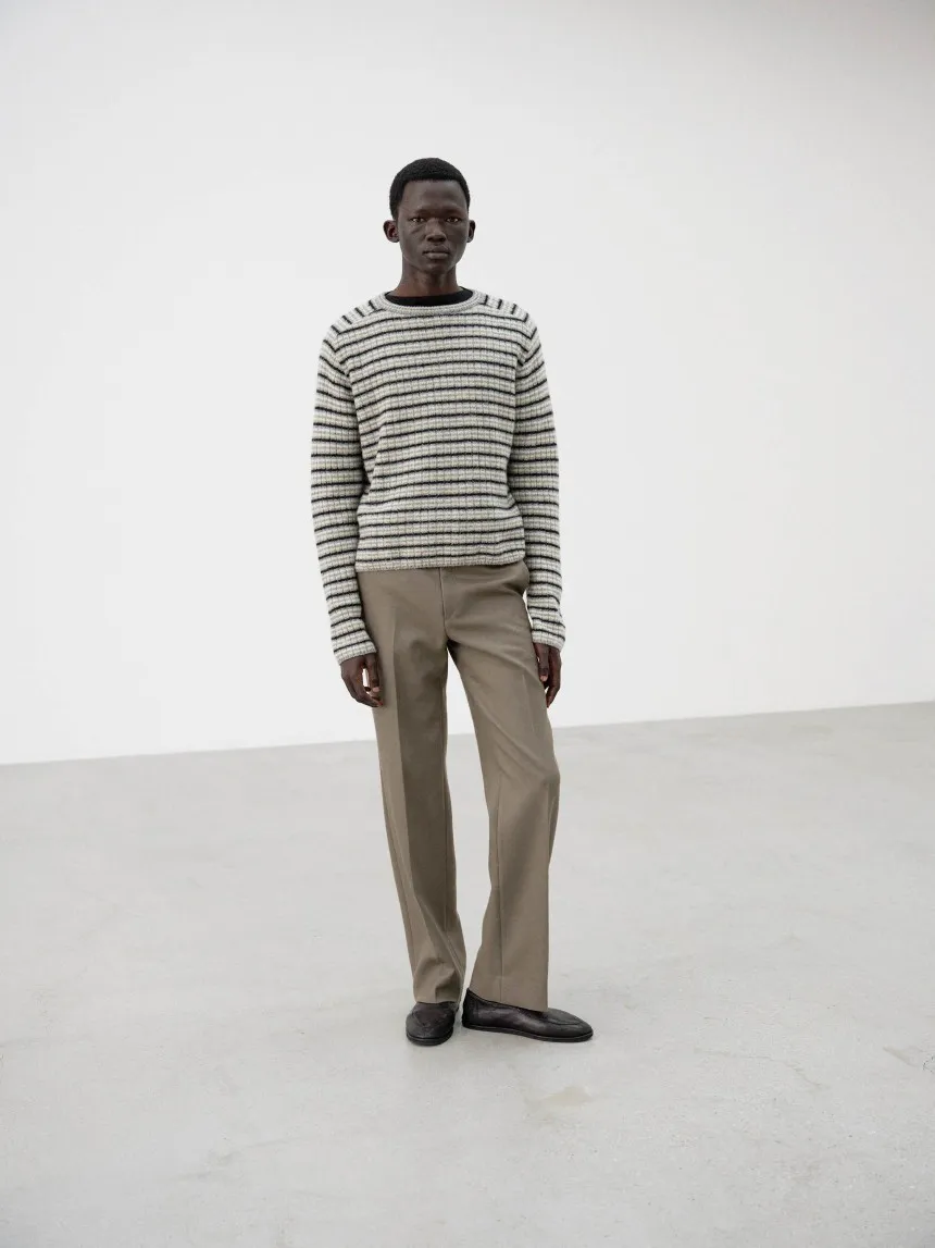 AURALEE 오라리 슬렉스 MEN LIGHT MELTON NARROW SLACKS 2컬러