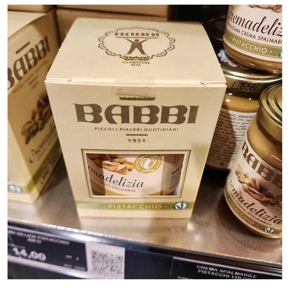 BABBI 피스타치오 크림 스프레드 300G 1팩