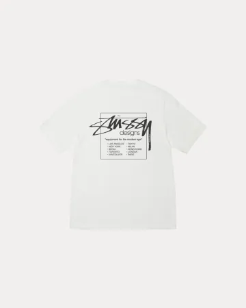 [국내품절 2025 신상/ 이벤트] 스투시 남녀공용 MODERN AGE TEE PIGMENT DYED신상 반팔 티셔츠  [캐나다공식홈]