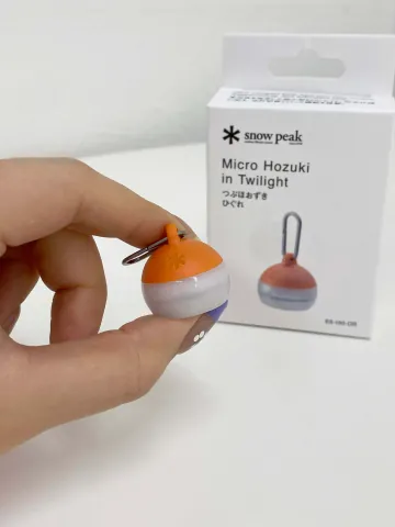 스노우피크 마이크로 호즈키 초소형 랜턴 라이트 키링 3컬러 ES-150