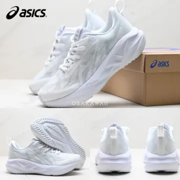 아식스 노바블라스트5 런닝화 마라톤화 남성 화이트 그레이 1011B974 100