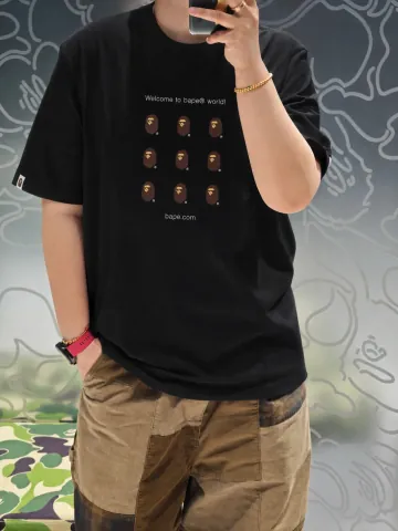 베이프 BAPE.COM 반팔 티셔츠 2컬러 1M25-110-002