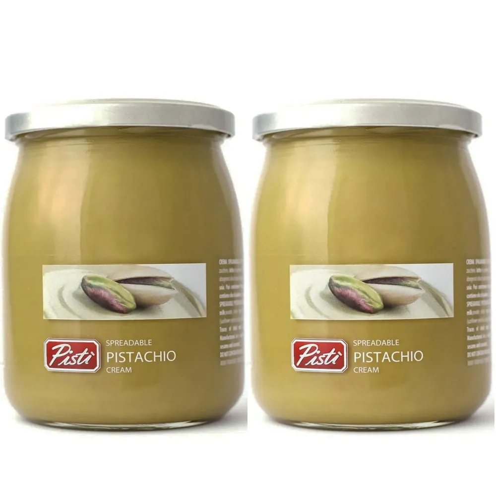 2개 피스티 pisti 시칠리안 피스타치오 스프레드 600g