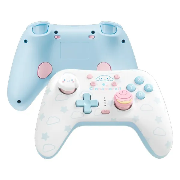 [해외] GeekShare 긱쉐어 Sanrio 콜라보 무선 컨트롤러 스위치 블루투스 게임패드 수신기 포함