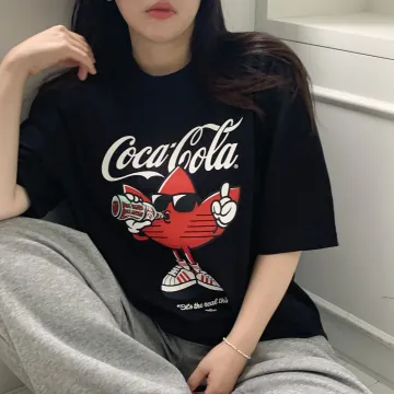 아디다스X코카콜라 클래식 스포츠 그래픽 트레포일 반팔 티셔츠
