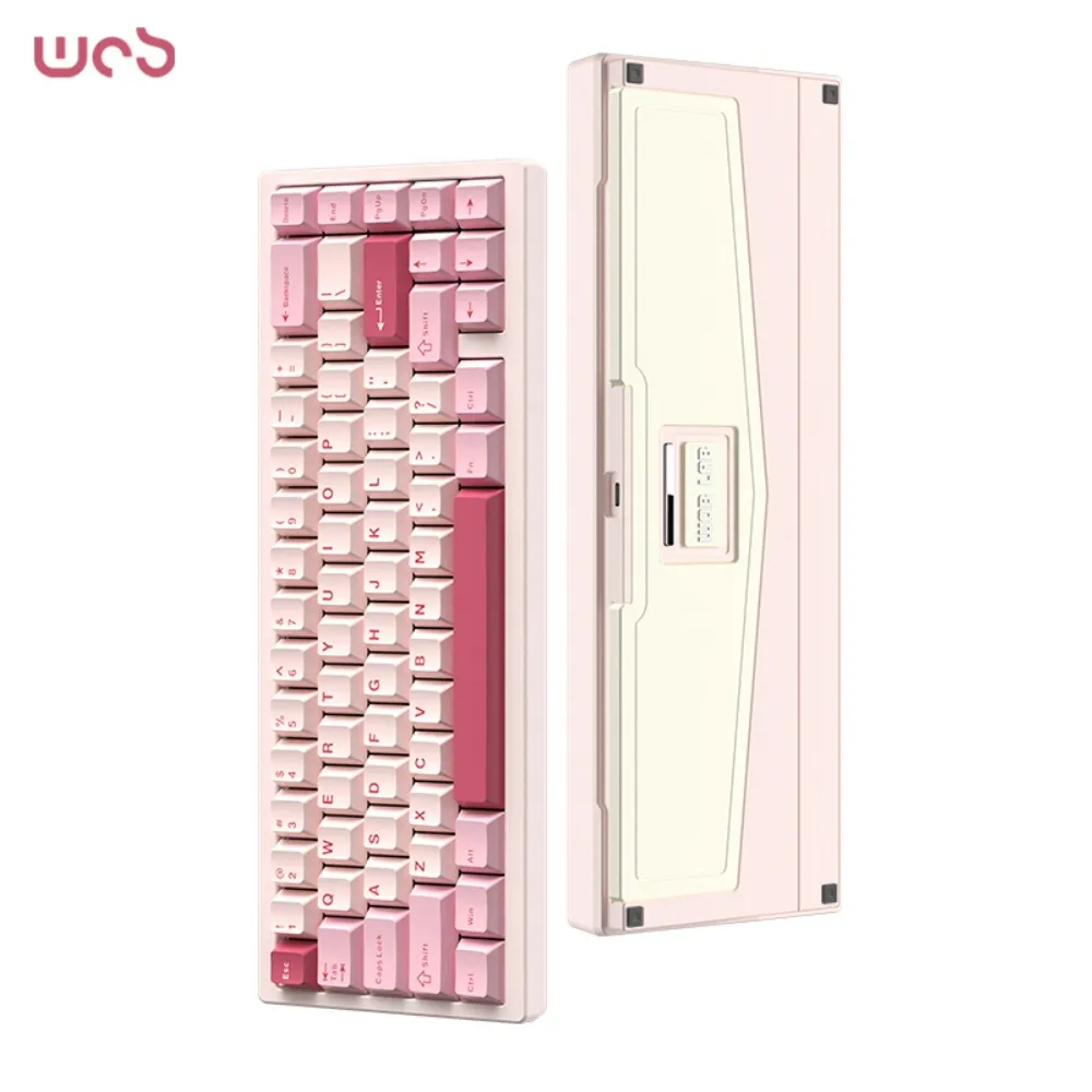 WOB ZEN65 레이니 알루미늄 유무선 기계식 키보드 카일 BOX 월신축 코코아축 상옵 서머 핑크 | 크로켓
