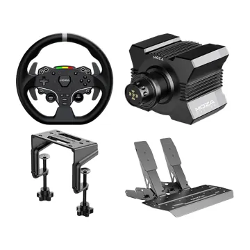 MOZA R3 레이싱 게임 휠 페달 올인원 풀패키지 - R3+ESX XBOX+PC+SRP2페달