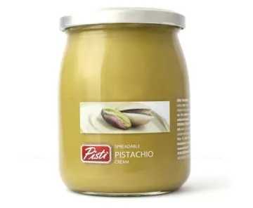 Pisti 피스티 두바이쫀득쿠키 두바이초콜릿 시칠리아 피스타치오 스프레드 크림 카다이프 재료 600g