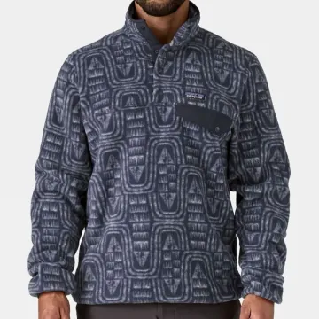 파타고니아 라이트웨이트 신칠라 스냅-T 플리스 풀오버 플로우 선큰 블루 25551