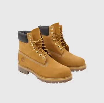 팀버랜드 프리미엄 6인치 워터프루프 부츠 위트 누벅 - 미디움 TB1100617131