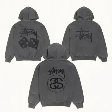 스투시 피그먼트 다이드 후드 집업 3종