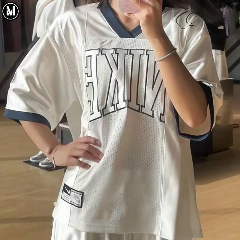 나이키 스포츠웨어 스트리트 여성 오버사이즈 반팔 HJ0281-133