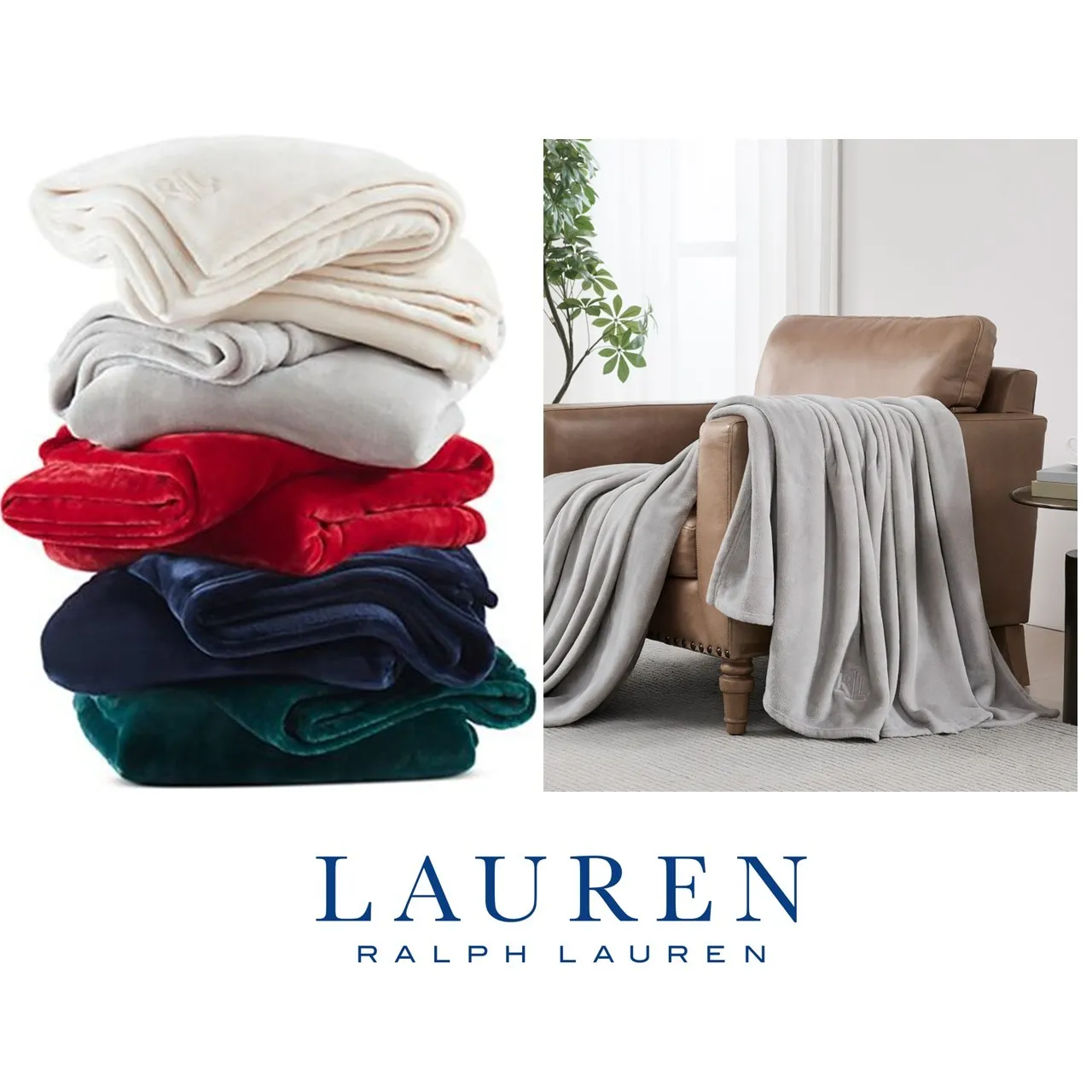 Ralph Lauren Micromink Blanketnull