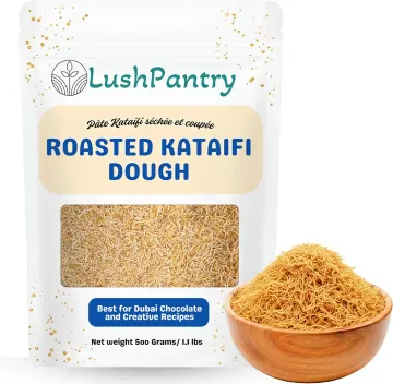 구운 카다이프 두바이 초콜릿 면 500g Lushpantry Roasted Kadayif