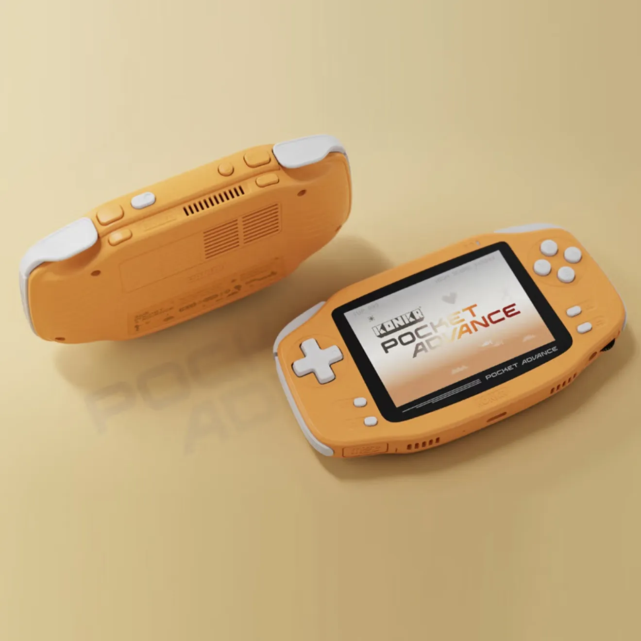 [해외] AYANEO KONKR Pocket Advance 휴대용 레트로 안드로이드 포켓 게임기 4+64GB