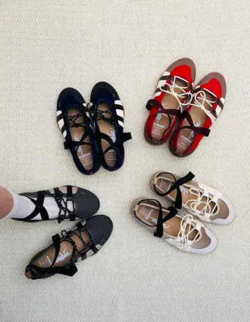 Pane 파네 아리아 발레코어 여성 신발 플랫슈즈 4컬러