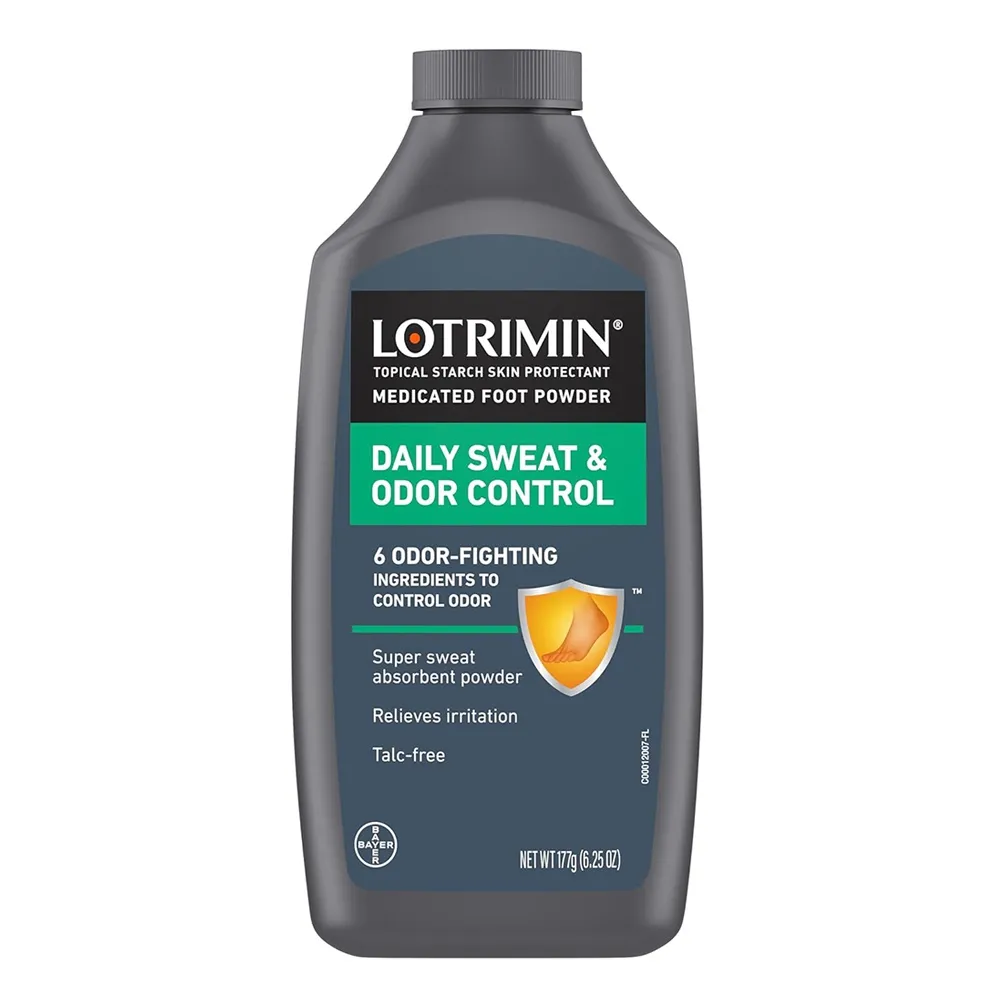 Lotrimin 로트리민 데일리 땀 냄새 케어 항균 풋파우더 177g | Croket