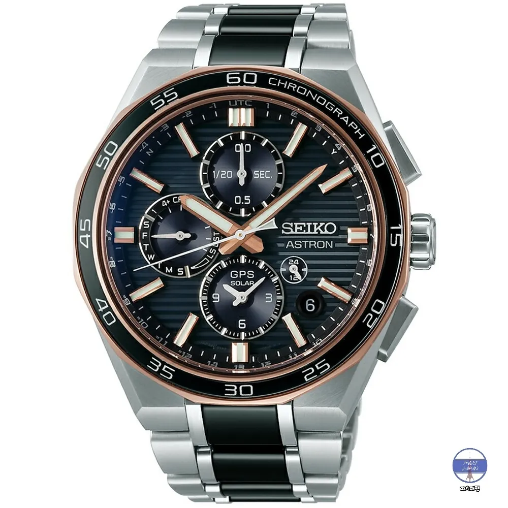 세이코 아스트론 넥스터 남성 솔라 메탈 손목 시계 티타늄 SBXC180 | 크로켓
