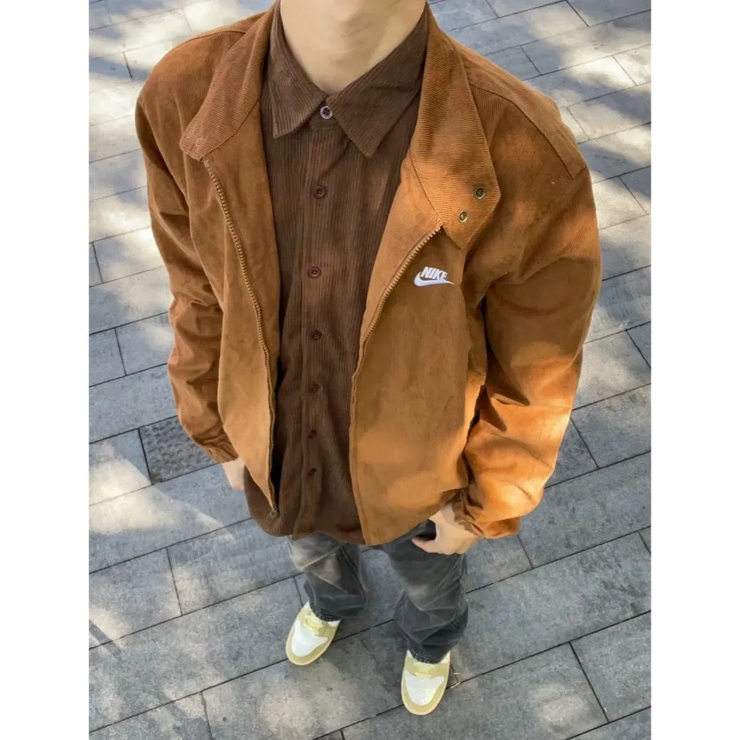 나이키 스포츠웨어 클럽 남성 코듀로이 해링턴 재킷 FZ0632-281