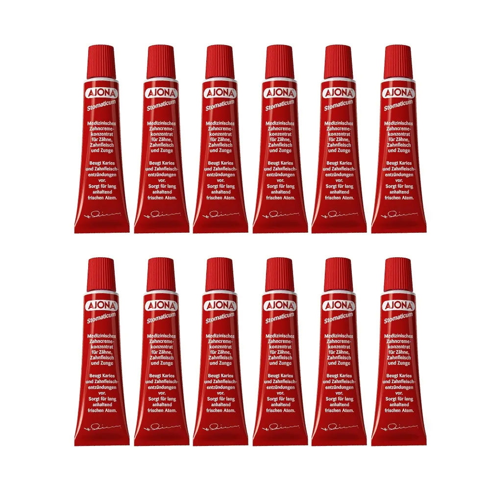 아조나 [해외] 아조나 치약 AJONA 독일치약 25ml 12개