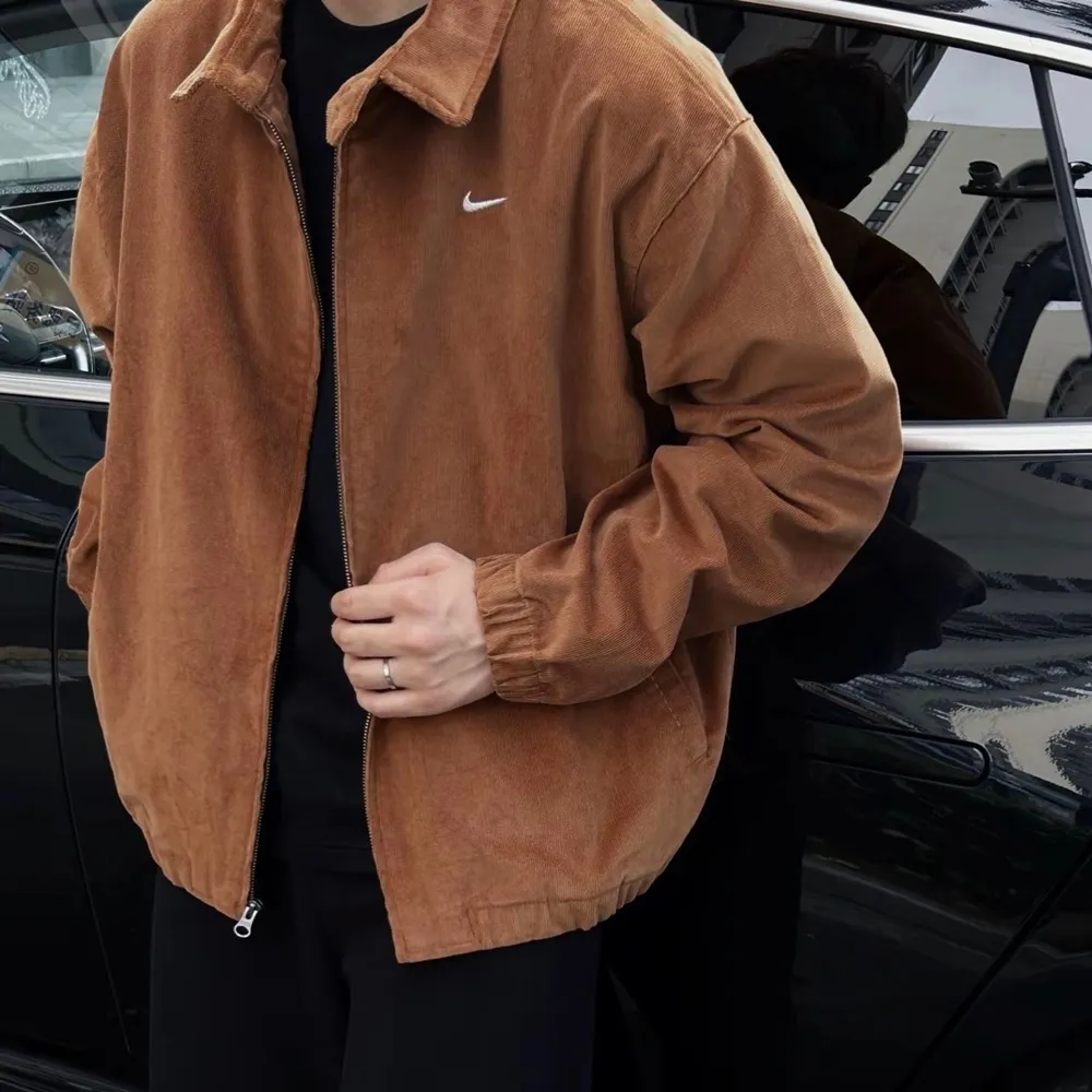 나이키 스우시 코듀로이 해링턴 자켓 DX9071-270