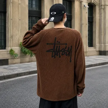 스투시 남녀공용 베이직 써멀 롱슬리브 긴팔 크루 BASIC STUSSY THERMAL 4컬러