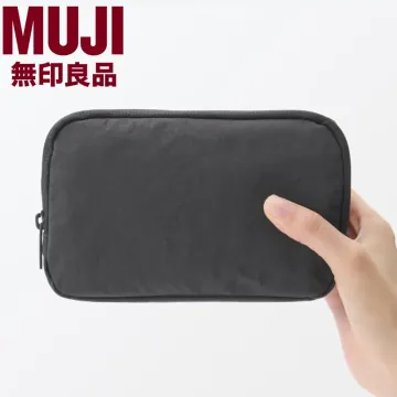 MUJI 무인양품 꺼내기 쉬운 나일론 파우치 L