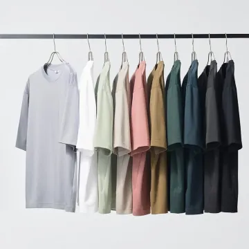5월27일까지 한정세일 유니클로 U 에어리즘 코튼 오버사이즈 5부 티셔츠 19컬러 482295 475355 471580