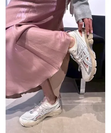 SALE 아식스 GT-2160 브리즈 샌들 크림 실버 핑크 Breeze Cream Pure Silver