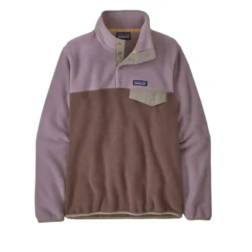파타고니아 라이트웨이트 신칠라 스냅-T 플리스 풀오버 덜스 모브 25455