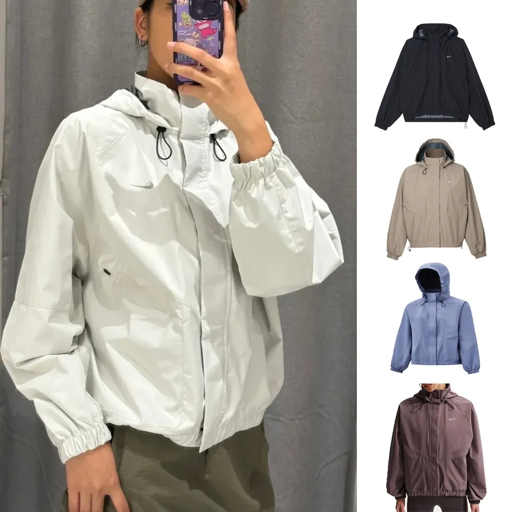 나이키 스톰핏 스위프트 러닝 바람막이 윈드러너 자켓 화이트 블랙 브라운 FB7493-110