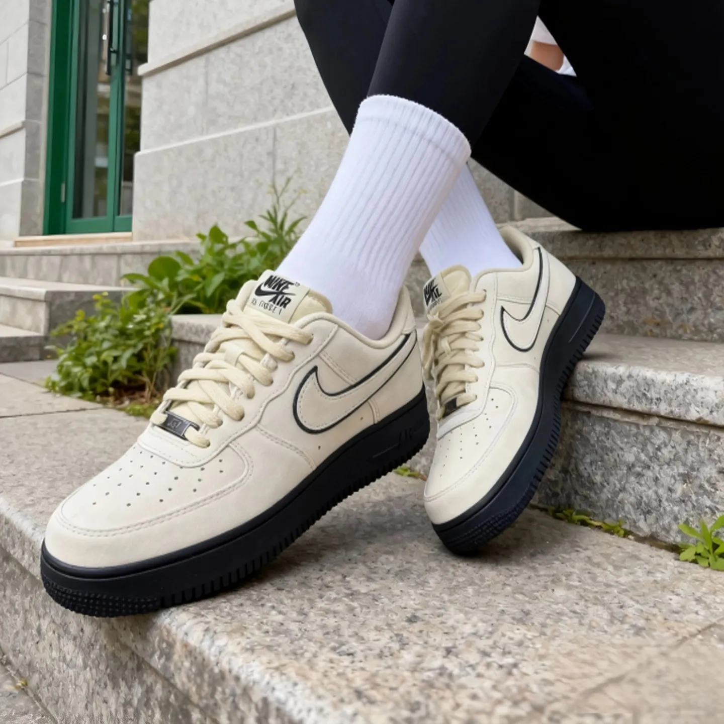 나이키 에어포스 1 로우 라이트 카키 HQ1966-200