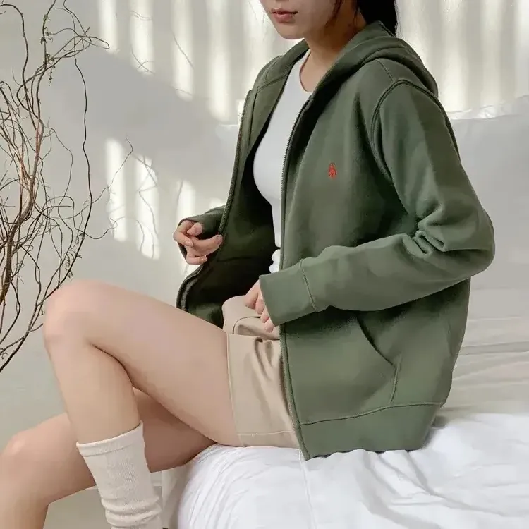 폴로 랄프로렌 기모 후드집업 보이즈 여성 남녀공용