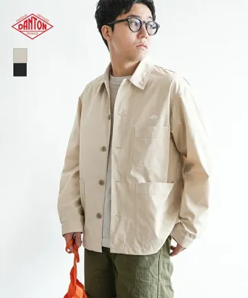 단톤 백로고 커버올 COVERALLS 워크자켓 2컬러  dt-a0661