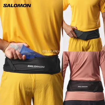 살로몬 펄스 러닝 벨트 마라톤 파우치 남녀공용 블랙 LC2179800
