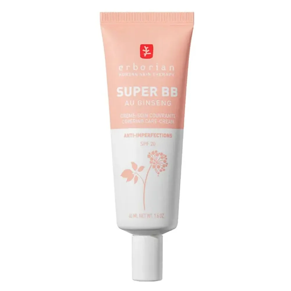 에르보리앙 [해외] Erborian 에르보리앙 슈퍼 비비 라이트 틴티드 안티 블레미쉬 커버링 크림 SPF20 40ml 1개