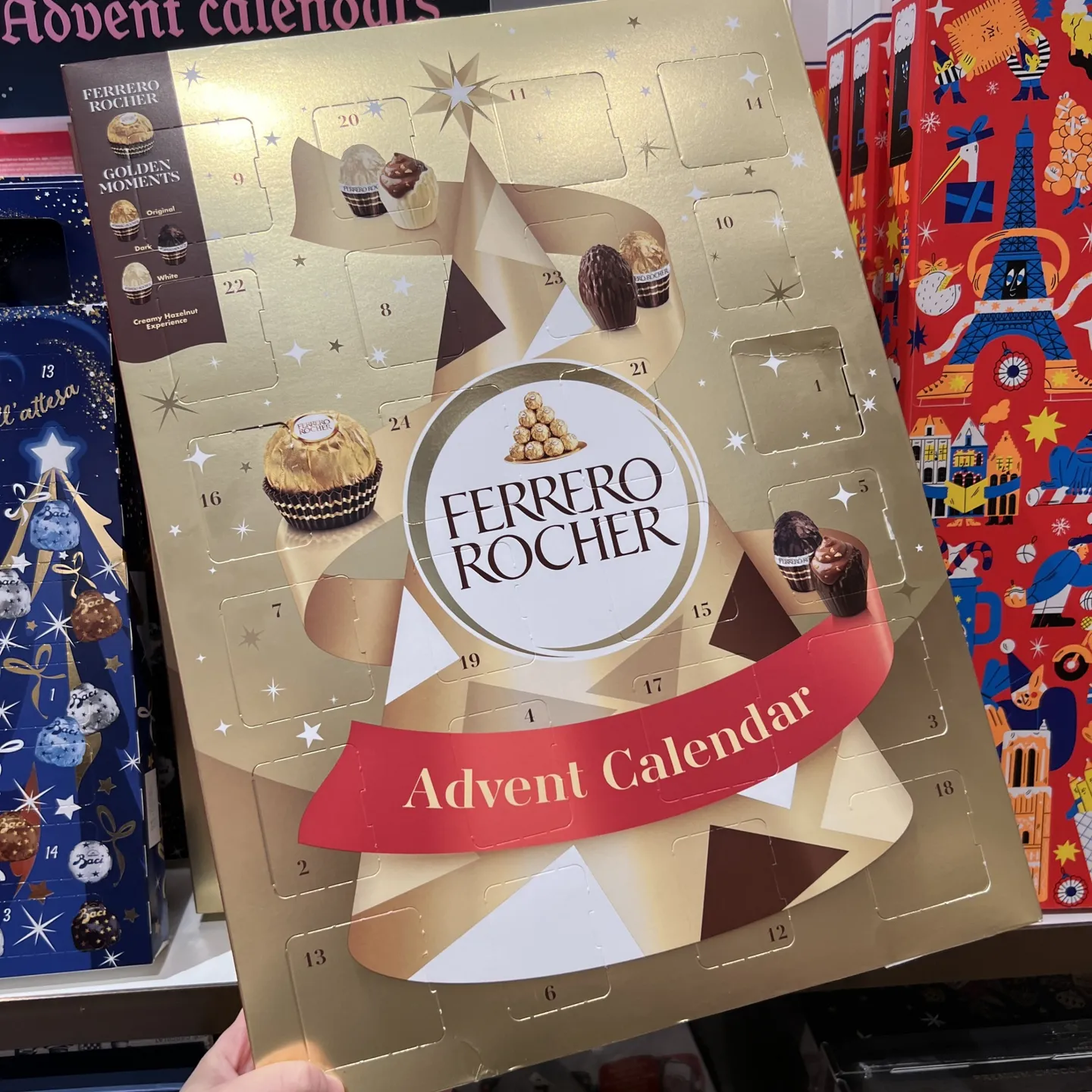 2025 페레로 로쉐 초콜릿 크리스마스 어드벤트 캘린더 258g | Croket