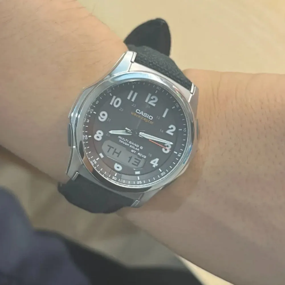 카시오 [해외] 카시오 시계 전파 웨이브 멀티 핸드 6 셉터 WVA-M630B-3AJF