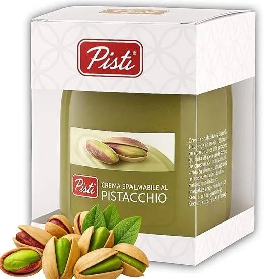 Pisti 피스티 시칠리안 피스타치오 크림 스프레드 600g 두바이쫀득쿠키 두쫀쿠 재료