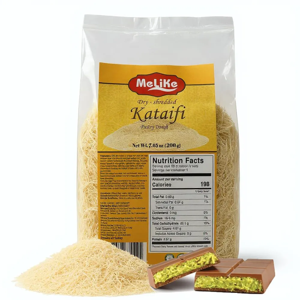 카다이프 면 튀르키예 MELIKE Dried Chopped Kataifi Kadayif 200g