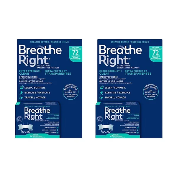 2개 브리드라이트 수면용 코 비강 밴드 72매*C00031_2